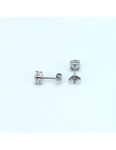 Orecchini Oro Bianco Punto Luce Griffe 6 +...